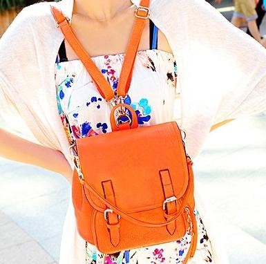 มาใหม่ กระเป๋าMaomao รุ่น M35-059br กระเป๋าเป้เกาหลี เรานำเข้าของแท้ค่ะ สวยเก๋มากๆ สีขาว ivoryค่ะ